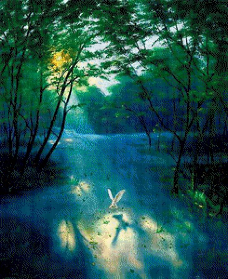 Утро.Джим Уоррен - живопись, джим уоррен - предпросмотр