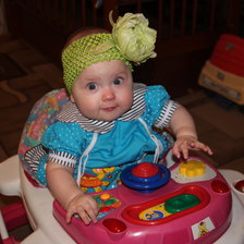 Схема вышивки «Доченька»