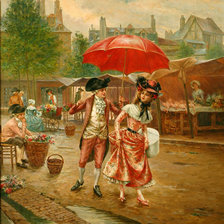 Схема вышивки «кавалер»