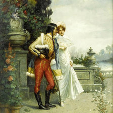 Схема вышивки «свидание»