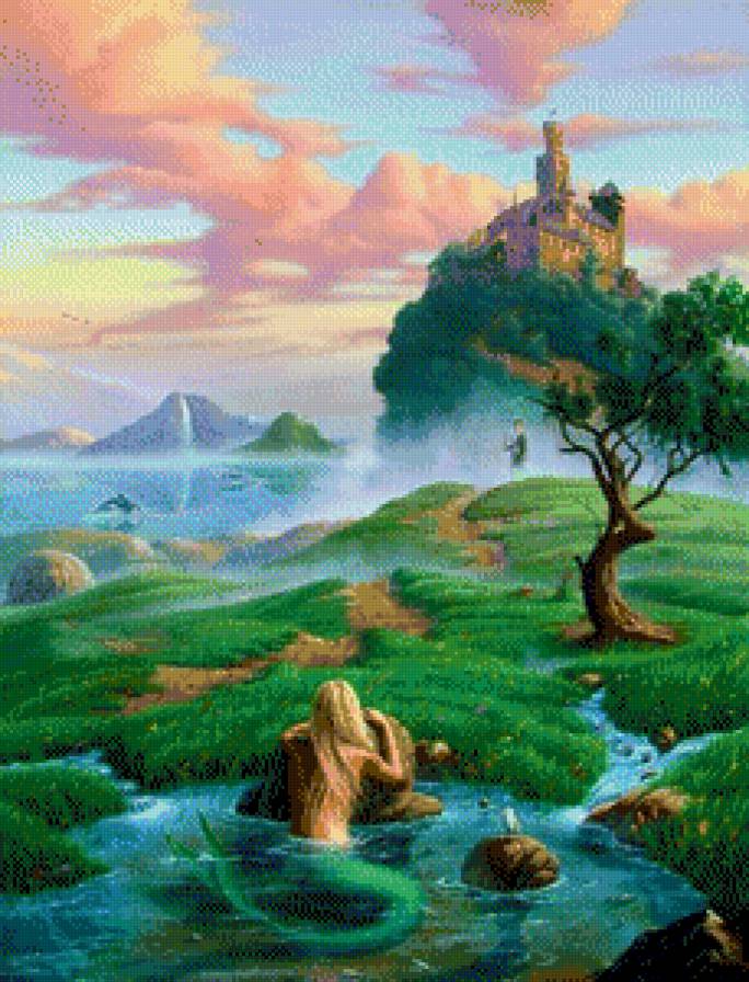 Русалка.Джим Уоррен - русалки, джим уоррен - предпросмотр