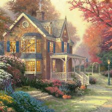 Уютный дом.Томас Кинкейд