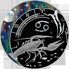 Схема вышивки «Рак»