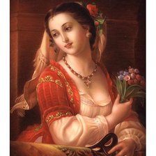 дама с маской