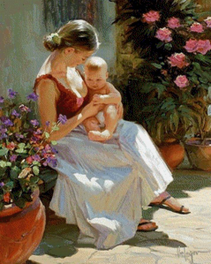 серия "мамы" - женщины.дети - предпросмотр