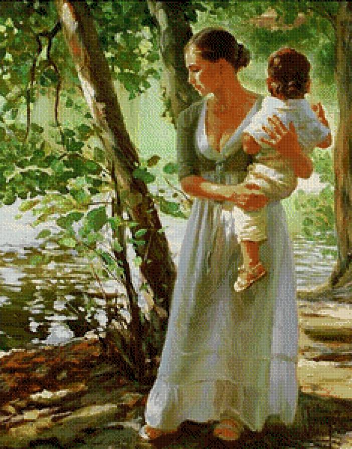 серия "мамы" - женщины.дети - предпросмотр