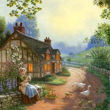 Схема вышивки «серия "мамы"»