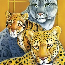 Схема вышивки «животные планеты»