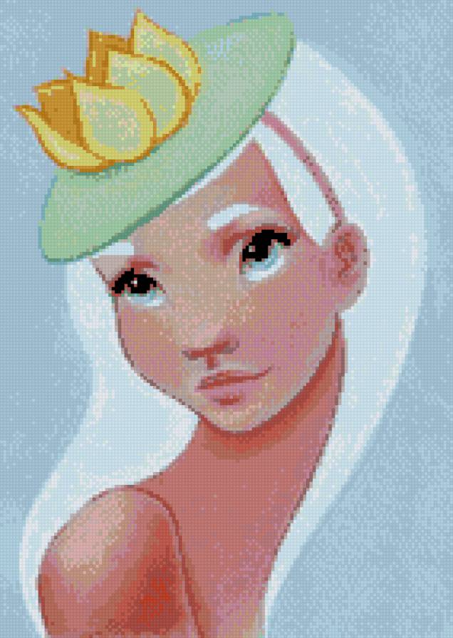 Белая лилия - цветок, девушка - предпросмотр