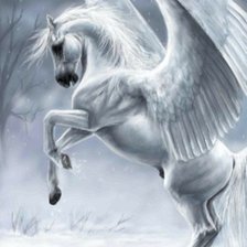 Схема вышивки «Единорог»