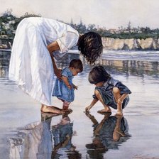 Схема вышивки «Материнская нежность»