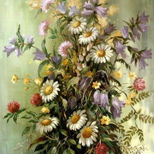 Схема вышивки «Полевые цветы»