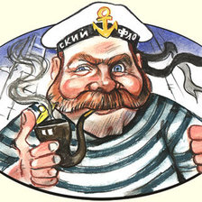 Схема вышивки «боцман»