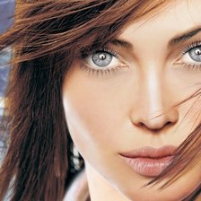 Схема вышивки «Девушка»