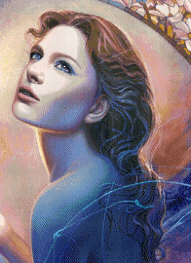 Девушка - фэнтези, красавица, девушка - предпросмотр