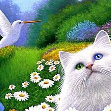 Схема вышивки «Песня лета»