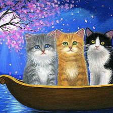 Схема вышивки «Три подружки»