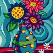 Цветы в вазе