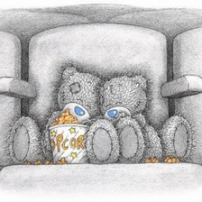 Схема вышивки «мишки тедди»