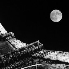 Схема вышивки «париж ночью»