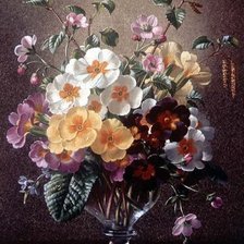 Схема вышивки «красивый букет»