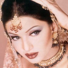 Схема вышивки «индианки»