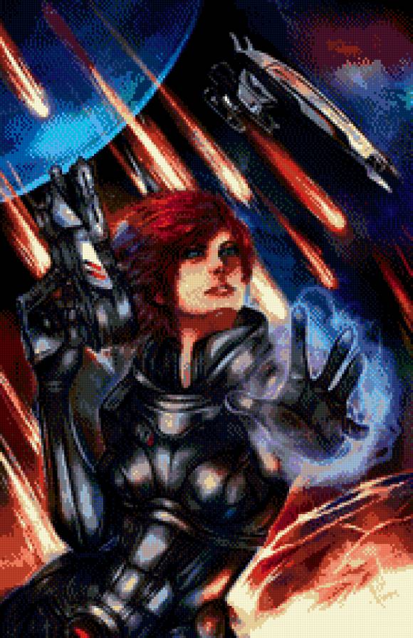 Шепард - игра, mass effect, женщина - предпросмотр