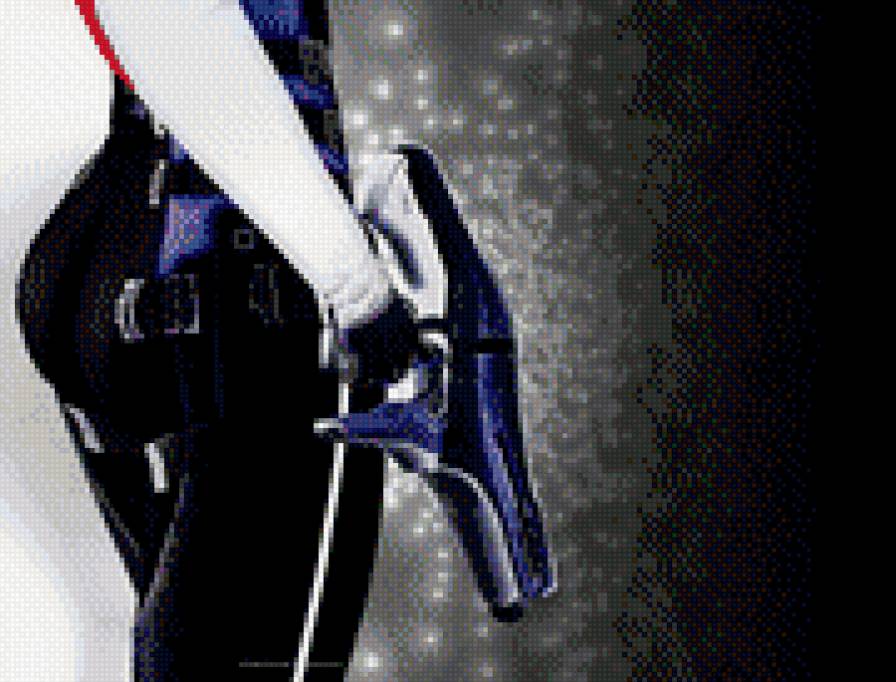 Ария Т'Лоак - пистолет, mass effect, игра, азари, оружие - предпросмотр