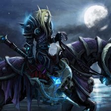 Схема вышивки «Рыцарь смерти»