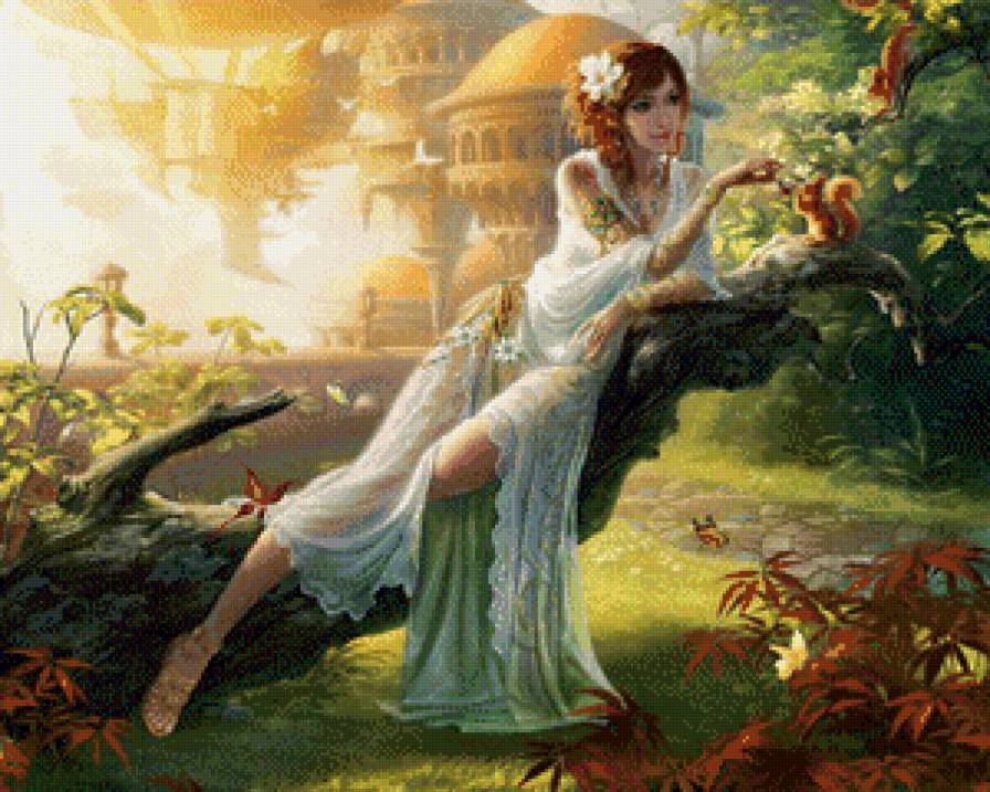 №585187 - фэнтэзи.девушка - предпросмотр