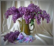 Схема вышивки «СИРЕНЬ»