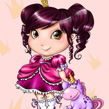 Схема вышивки «с игрушкой»