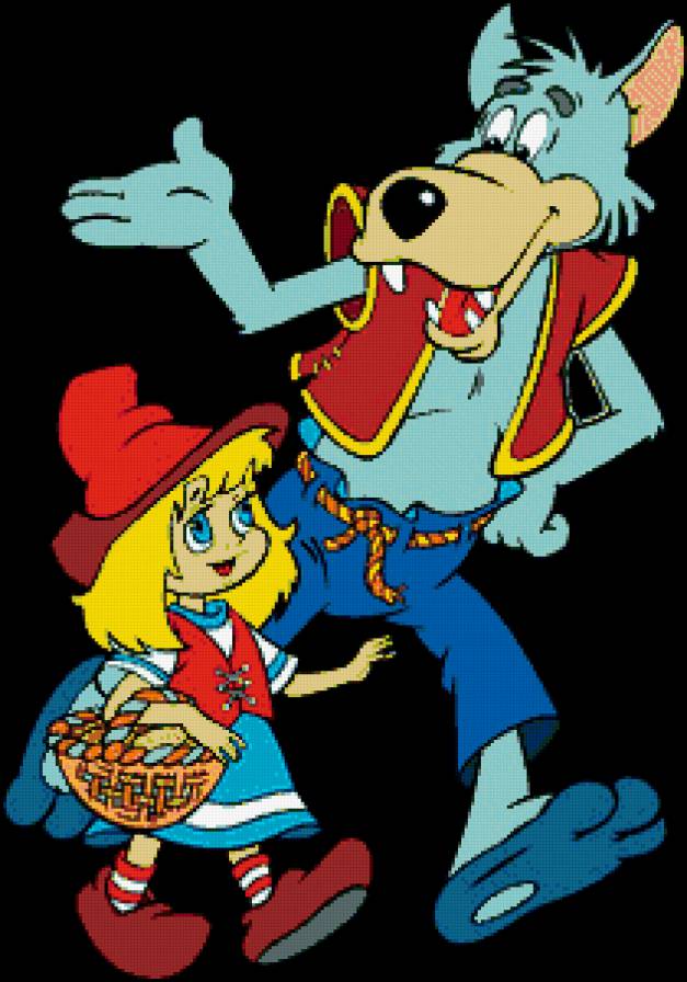 красная шапочка - предпросмотр