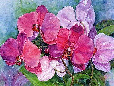 Цветы.Акварель - цветы.акварель - оригинал