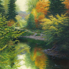 Схема вышивки «берег.Чарльз Уайт»