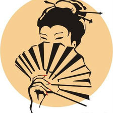 Схема вышивки «Гейша»