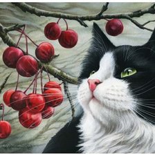 Схема вышивки «Лесные яблоки»