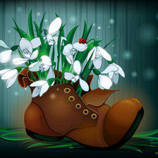 Схема вышивки «Весна»