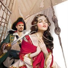 Схема вышивки «пираты»