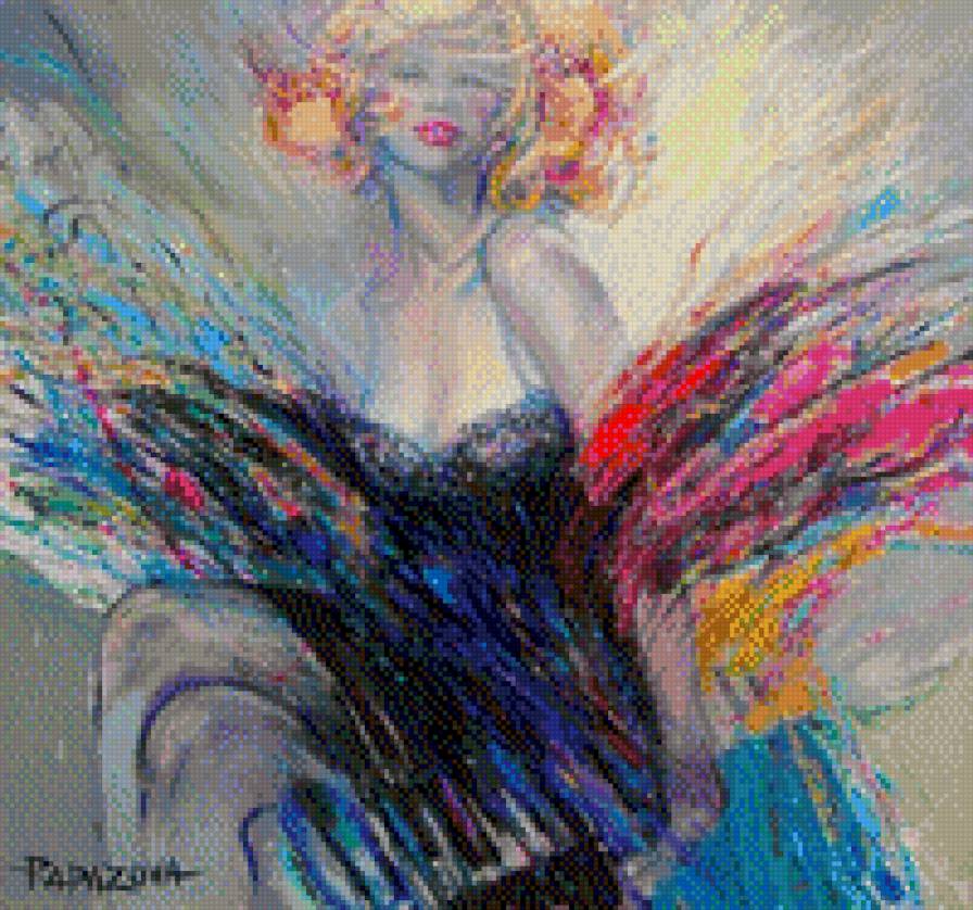 kobieta tęcza - предпросмотр