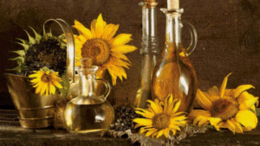 дары лета - подсолнух, кухня, цветы, лето - предпросмотр