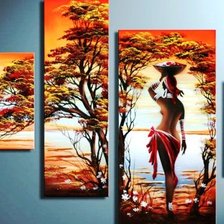 Схема вышивки «африканка»