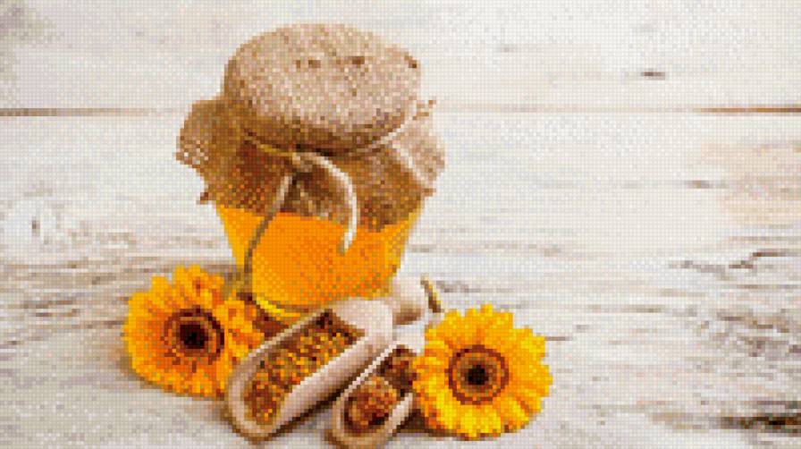 мёд - подсолнух, мед, кухня - предпросмотр