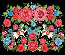 Схема вышивки «40»