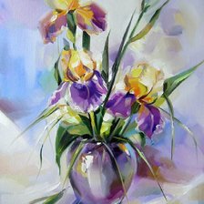 Схема вышивки «irysy»