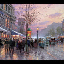 Схема вышивки «Париж»