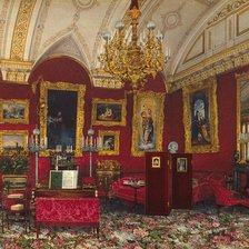 Схема вышивки «Музей»