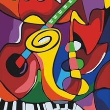 Схема вышивки «Да здравствует джаз!»