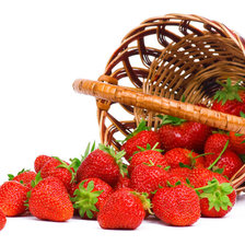 Схема вышивки «Клубника»