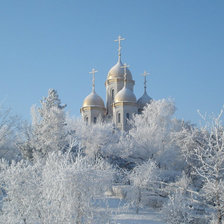 Схема вышивки «храм»